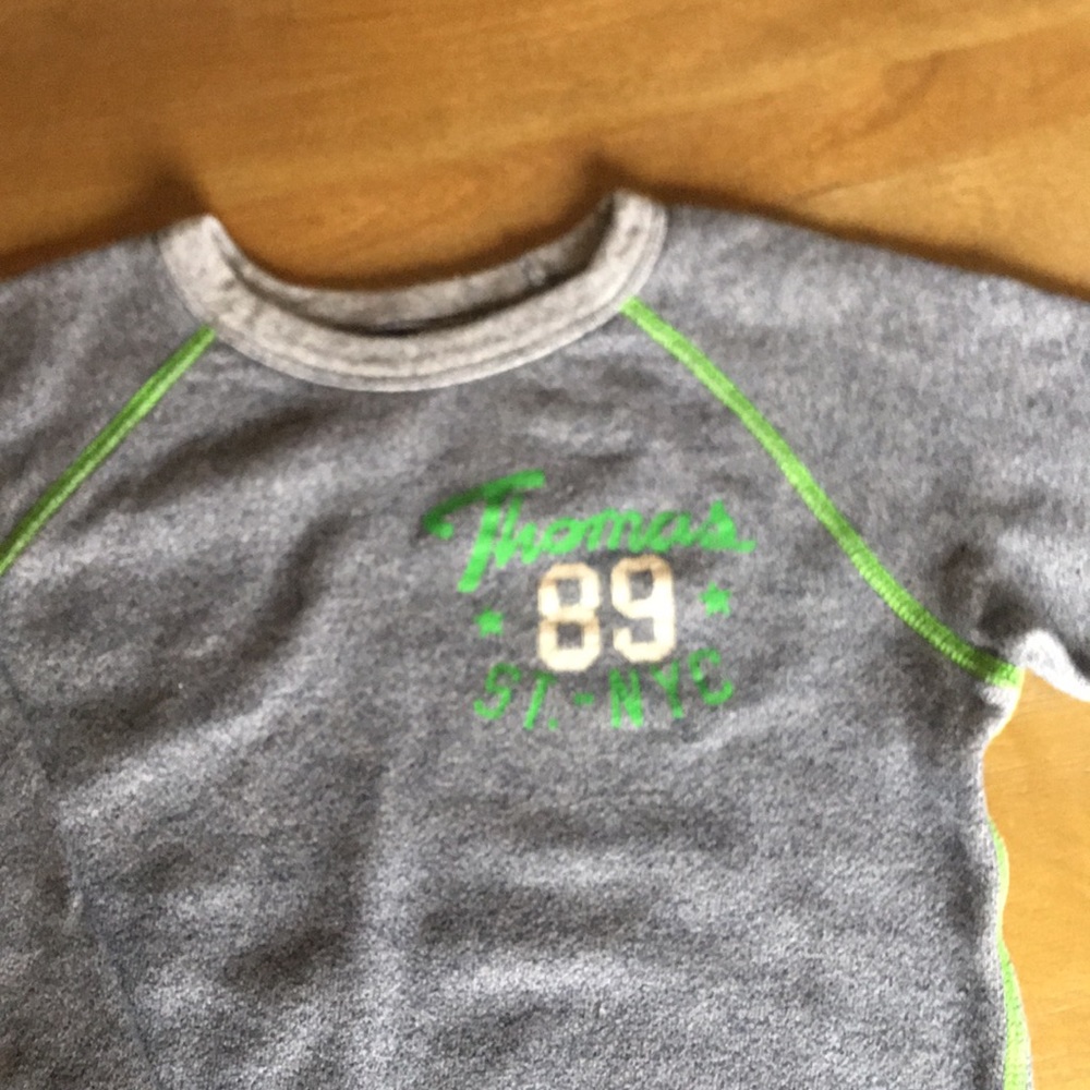 Little boys marled Gap sweat shirt